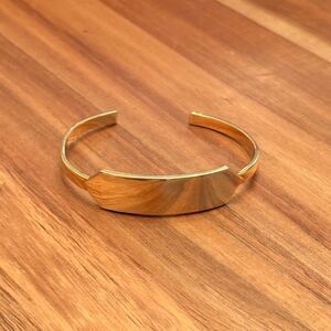 J.Crew | ID Cuff Bracelet | 2 1/4” Diameter/Small